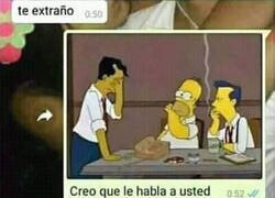 Enlace a Poca costumbre de recibir mensajes así