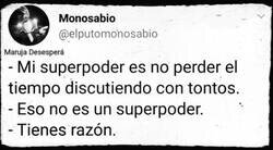 Enlace a Demostrando cómo funciona su superpoder