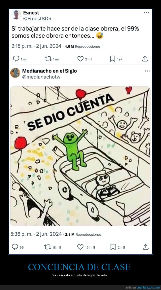 trabajar,clase obrera,darse cuenta