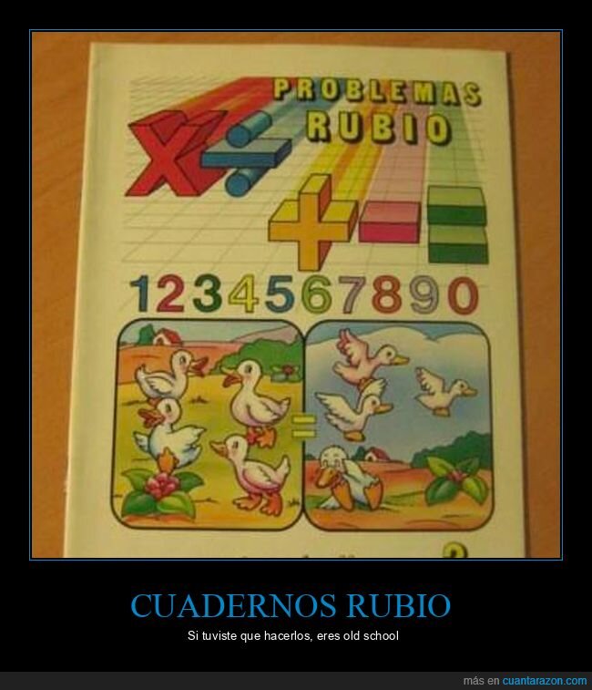 cuadernos rubio,retro