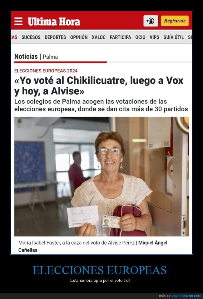 chikilicuatre,vox,alvide,elecciones europeas