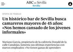 Enlace a Descartando a los jóvenes por su informalidad