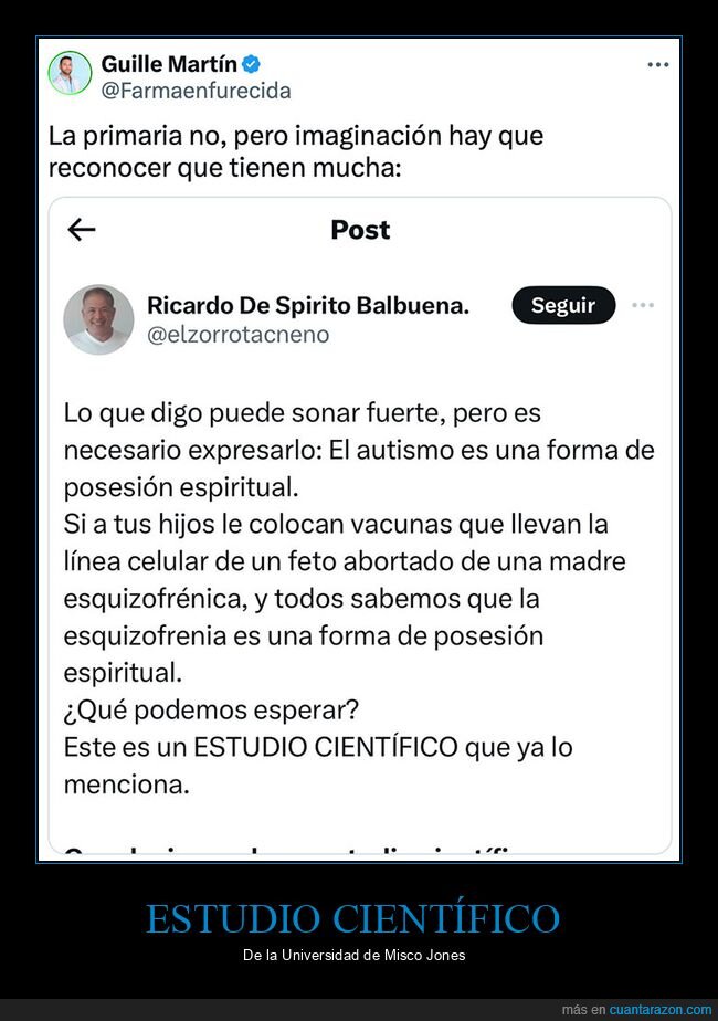 abortado,antivacunas,esquizofrenia,feto,negacionistas,posesión