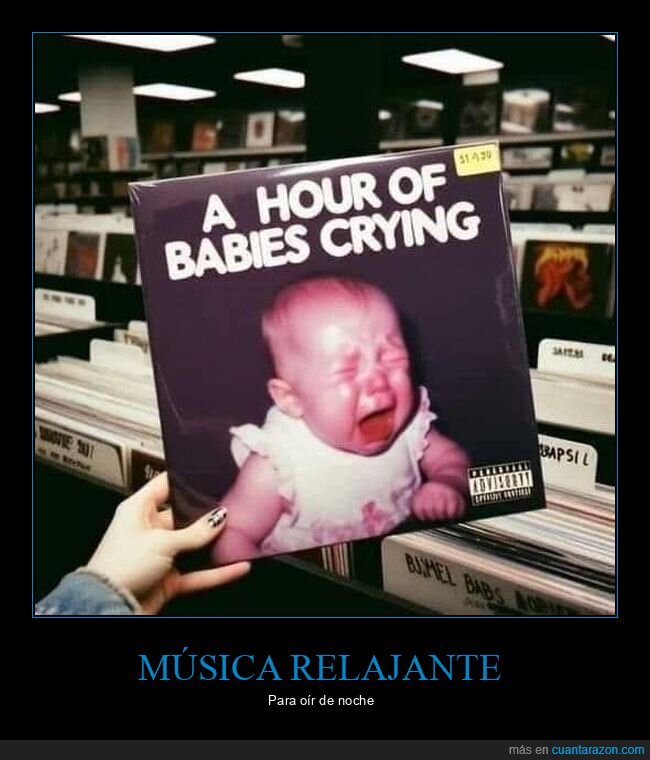 bebé,disco,llorar