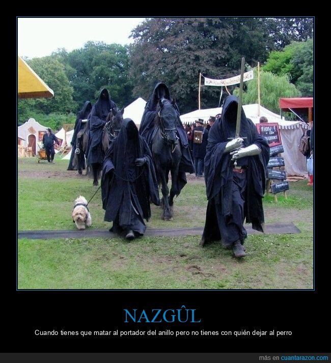 el señor de los anillos,nazgûl,perros