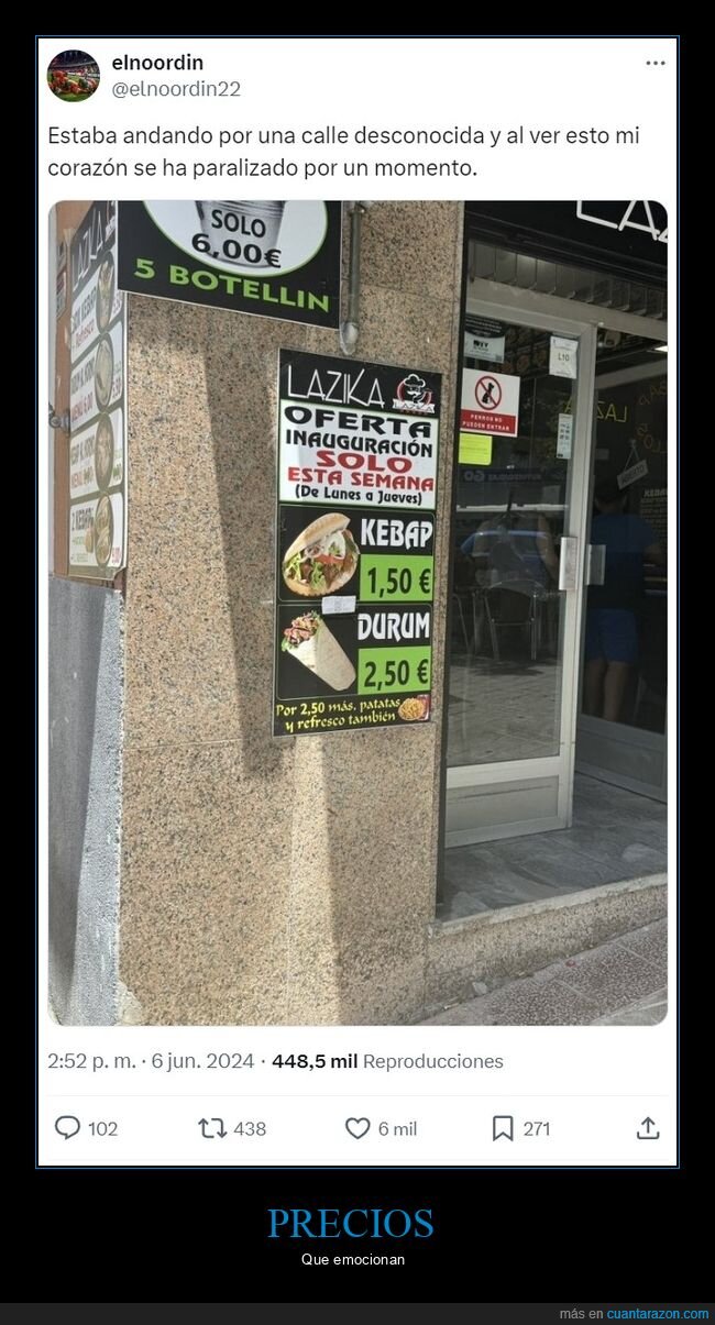 kebab,precios,oferta