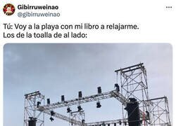 Enlace a Siempre toca uno de esos al lado...