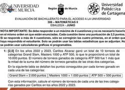 Enlace a Examinador fan de Alcaraz