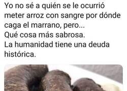 Enlace a Agradecido por la invención de la morcilla