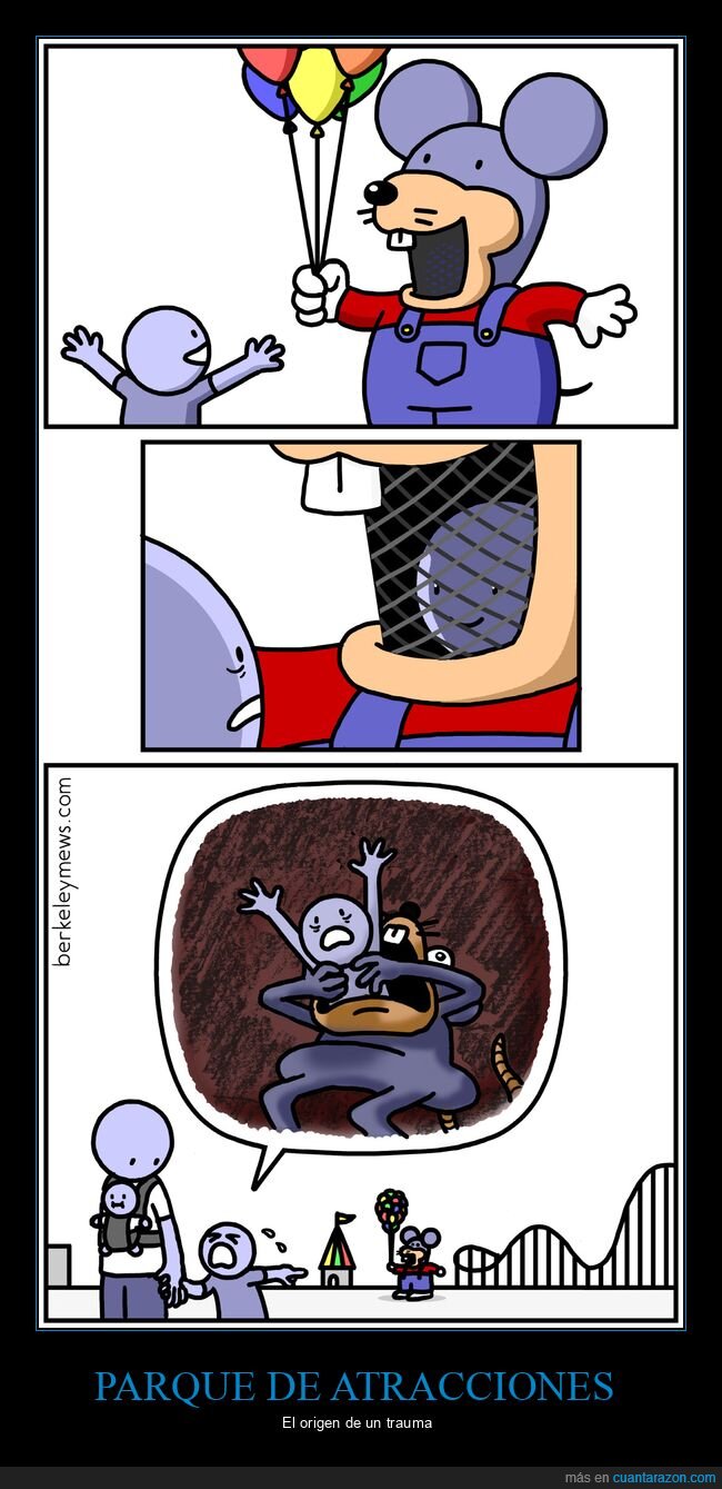 parque de atracciones,disfraz,comer