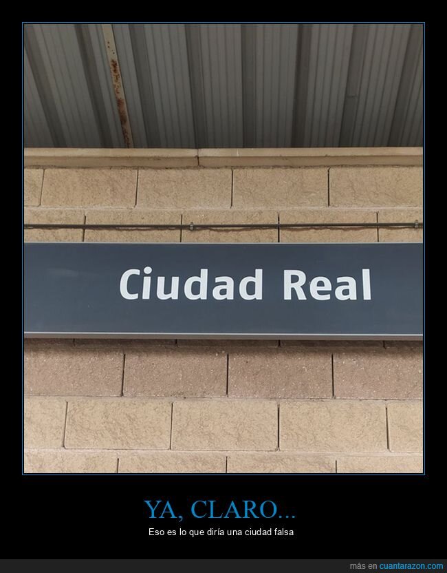 ciudad real,falsa