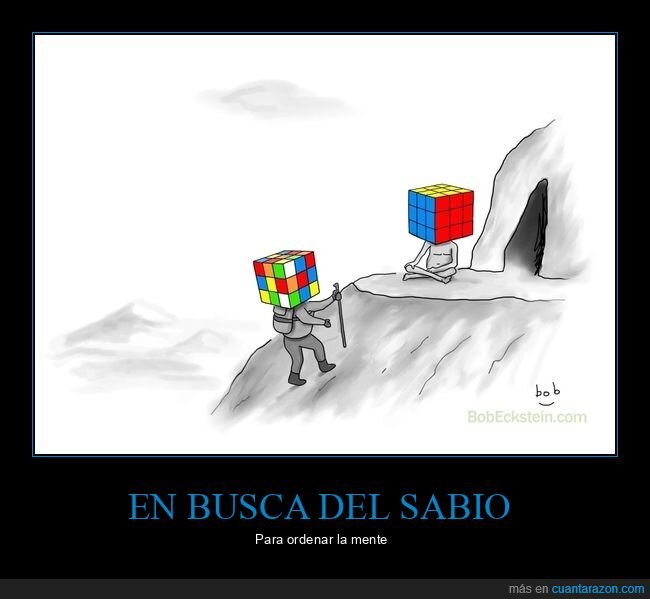 cubo de rubik,sabio