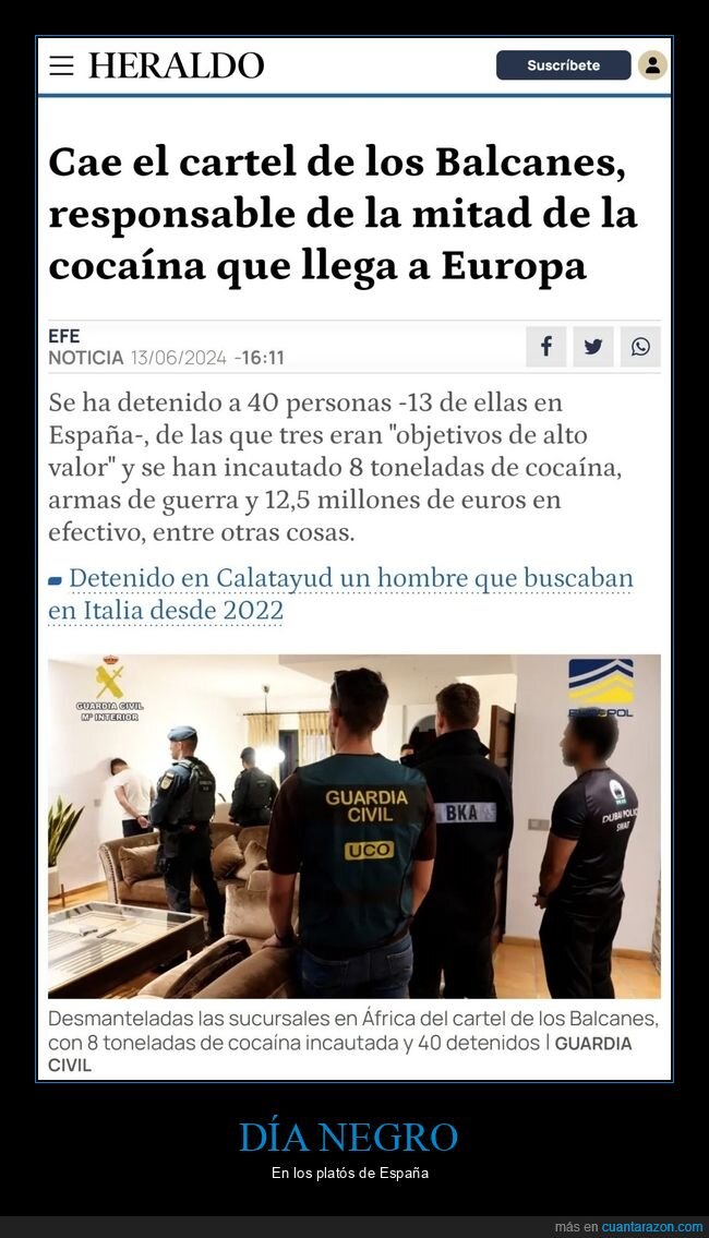 cartel,balcanes,coca,europa