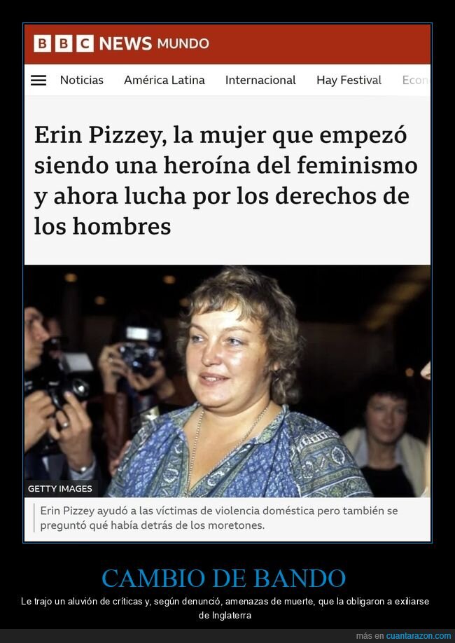 erin pizzey,feminismo,hombres