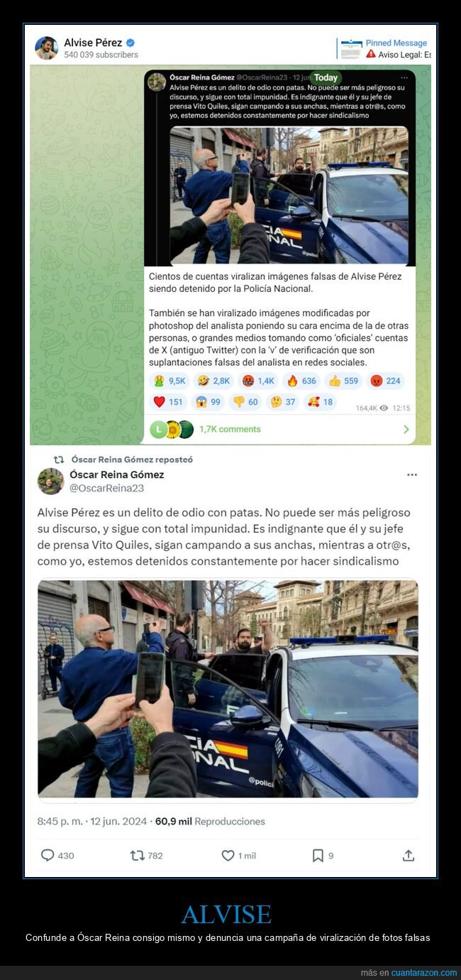 alvise,óscar reina,fails