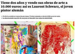 Enlace a Joven artista de éxito