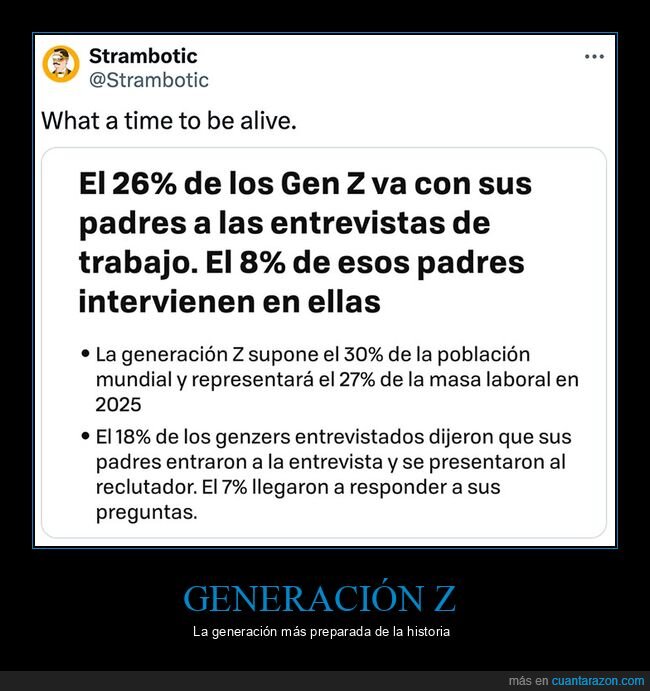 entrevistas de trabajo,generación z,padres