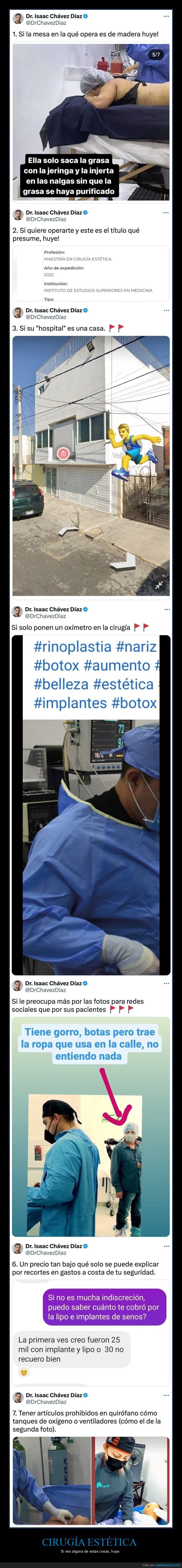 cirugía estética,consejos