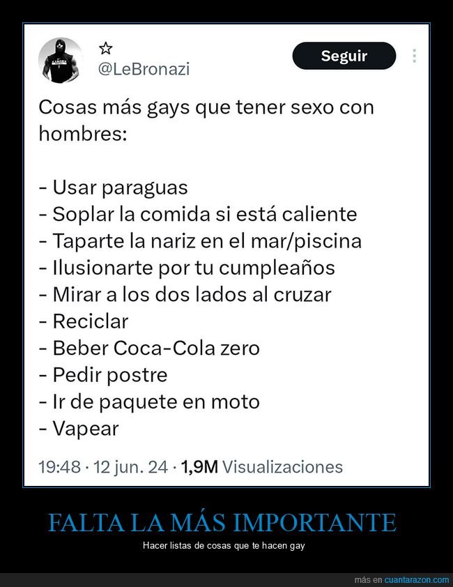cosas,gays