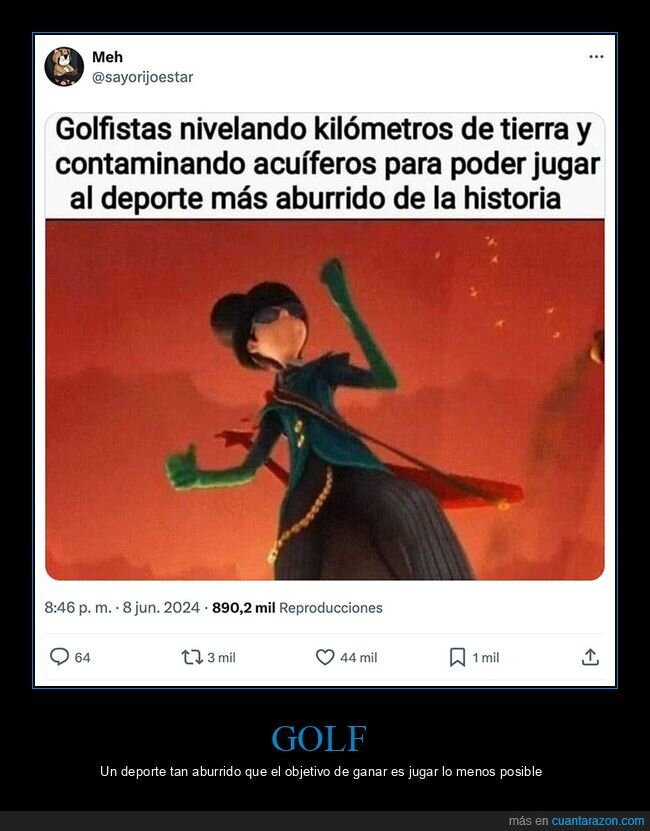 aburrido,golf,objetivo