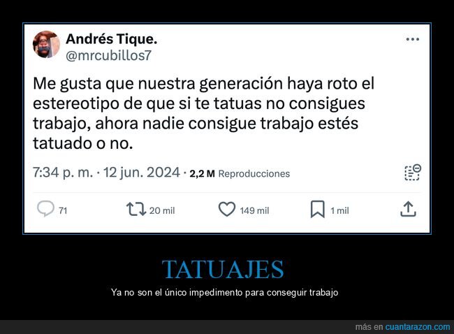 tatuajes,trabajo,generación