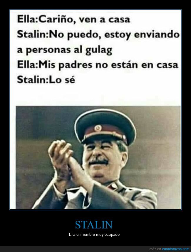 gulag,sola en casa,stalin