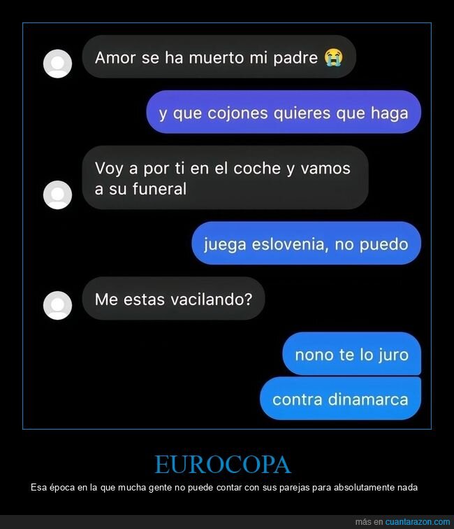 eurocopa,partido,funeral,padre,pareja