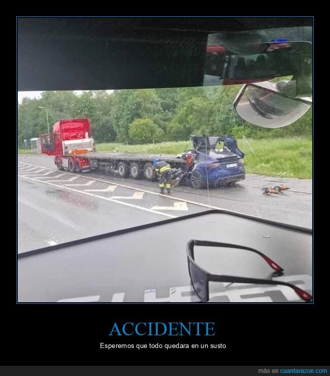 accidento,coche,camión