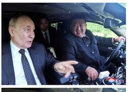 Enlace a KIM JONG-UN Y PUTIN