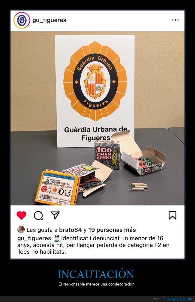 petardos,policía