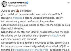 Enlace a Indignación con el cartel del Orgullo 2024