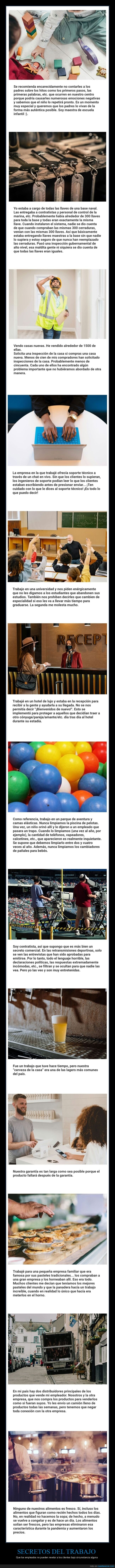 secretos,trabajo,empleados,revelar