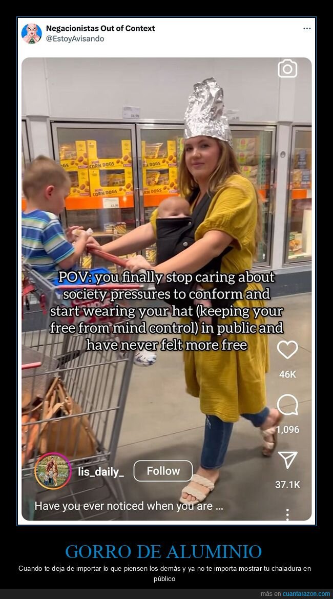 gorro de aluminio,negacionistas,personajes