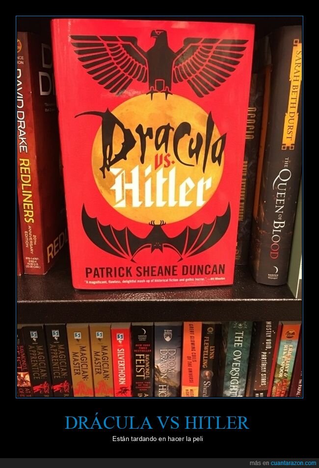 drácula,hitler,libro,wtf