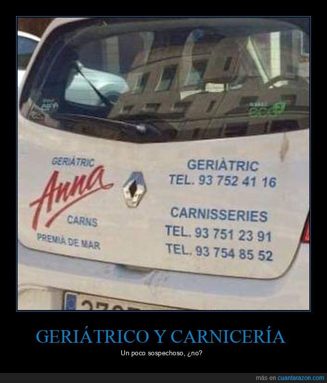 carnicería,geriátrico,wtf