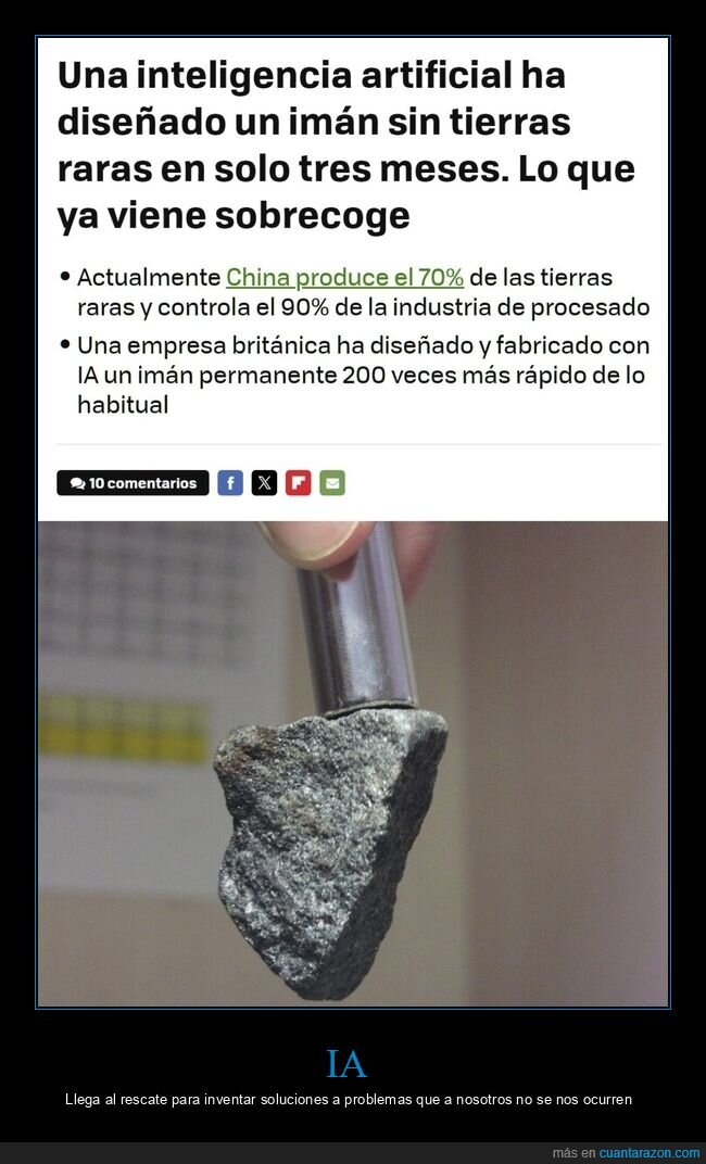 ia,imán,tierras raras