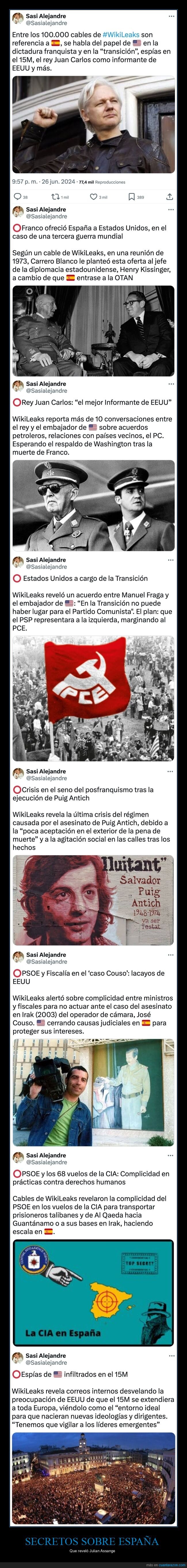 secretos,españa,julian assange,wikileaks