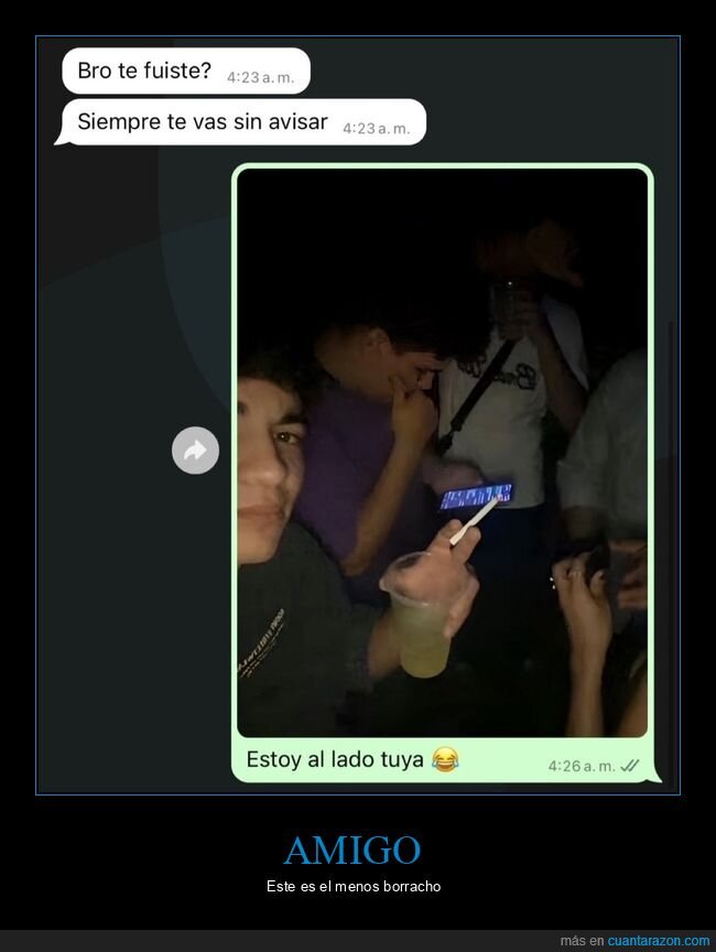 irse,al lado,whatsapp