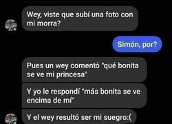 Enlace a Respuesta desafortunada