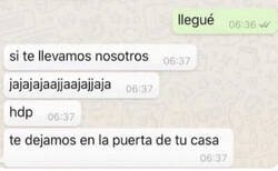 Enlace a Gracias por avisar