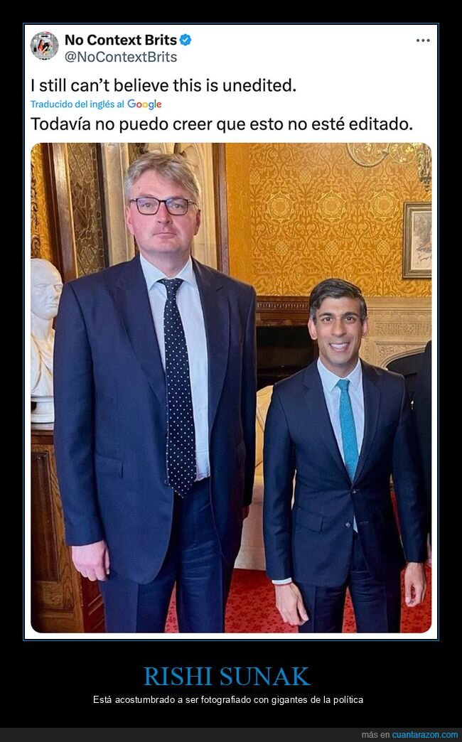 estatura,políticos,rishi sunak