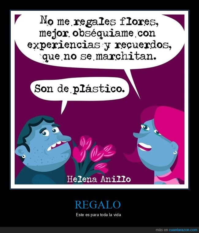regalar,flores,plástico