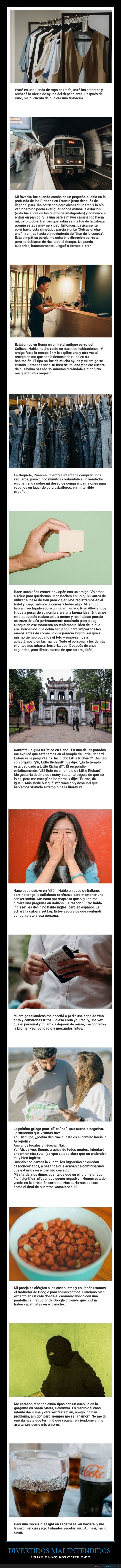 malentendidos,idioma,viajes