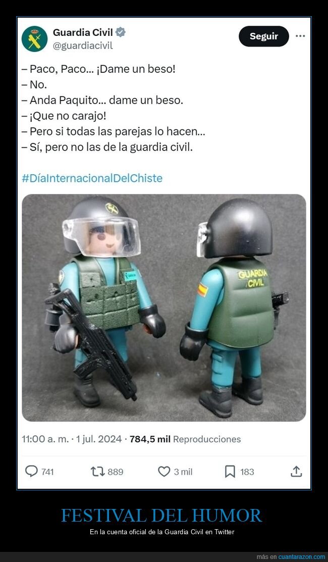 guardia civil,chiste