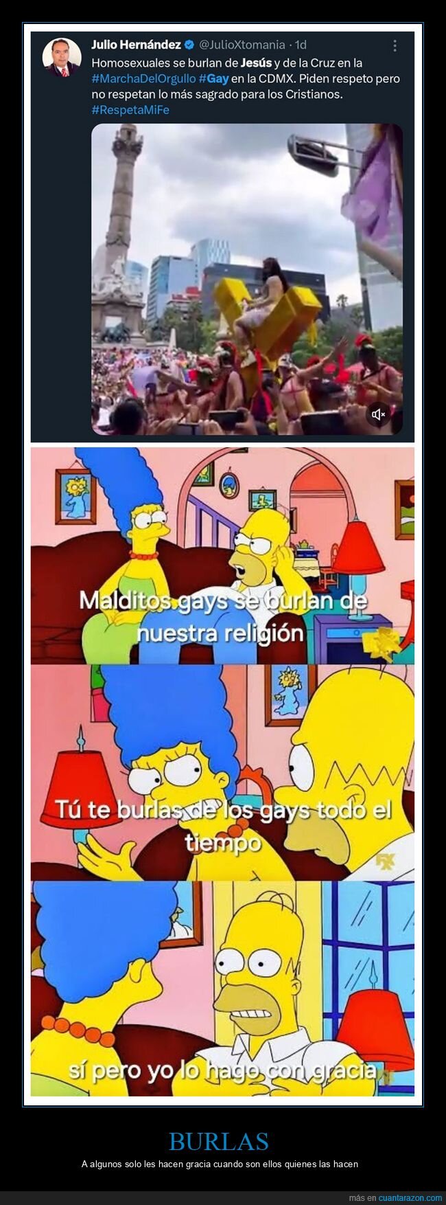 burlarse,jesús,orgullo gay