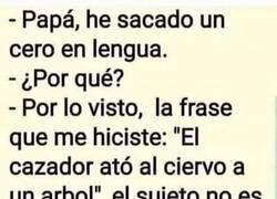 Enlace a La ayuda paterna no sirvió de mucho...