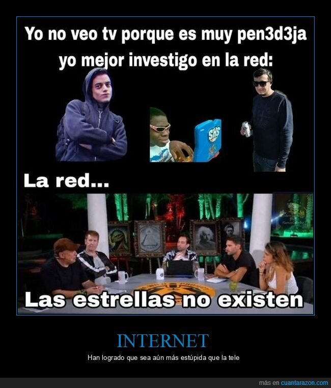 televisión,internet,negacionistas