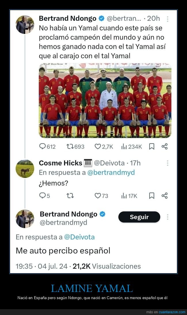 lamine yamal,bertrand ndongo,eurocopa