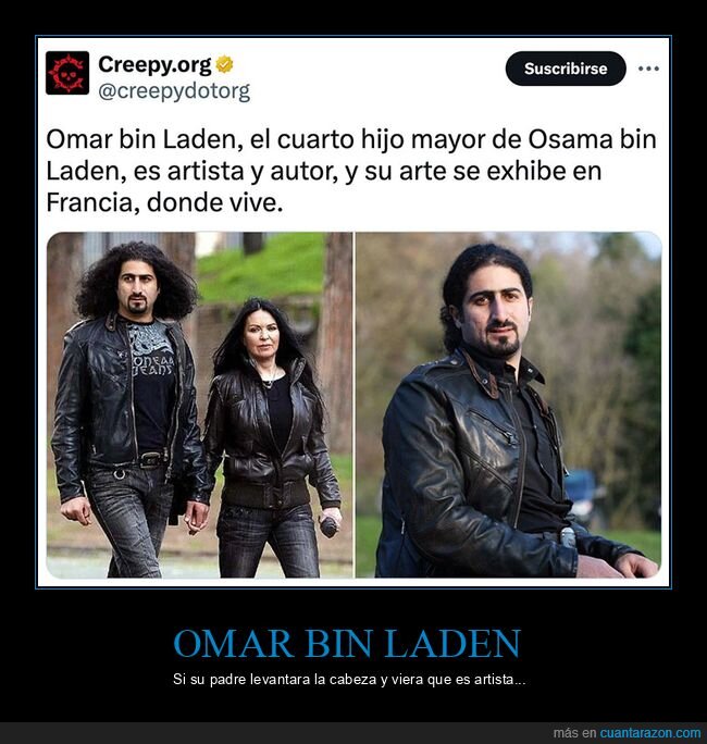 artista,hijo,omar bin laden,osama bin laden