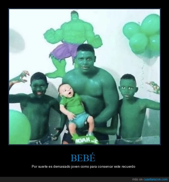 bebé,hulk,wtf